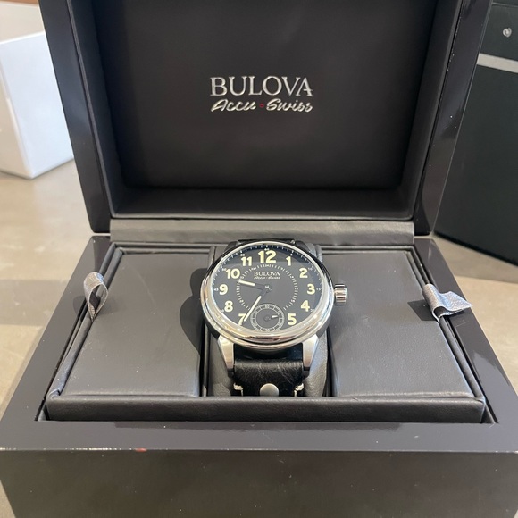 Bulova Accuswiss Chronograph Watch